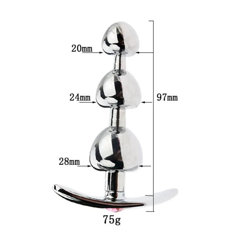 Metal Anal Plug Anal Toys Vagina Dilatador Anal Dildo... From 5,08  |  DHgate