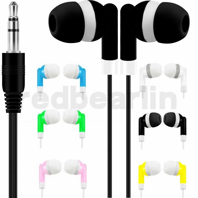 Universele 3,5 mm jack oortelefoon oortelefoon hoofdtelefoon oordopjes voor samsung android telefoon mp3 mp4