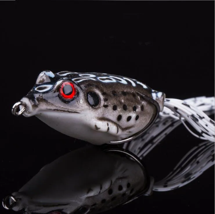 New Arrival Fishing Lure Tackle 5.5cm/13g Soft Rubber Frog Bait Fishing Lures