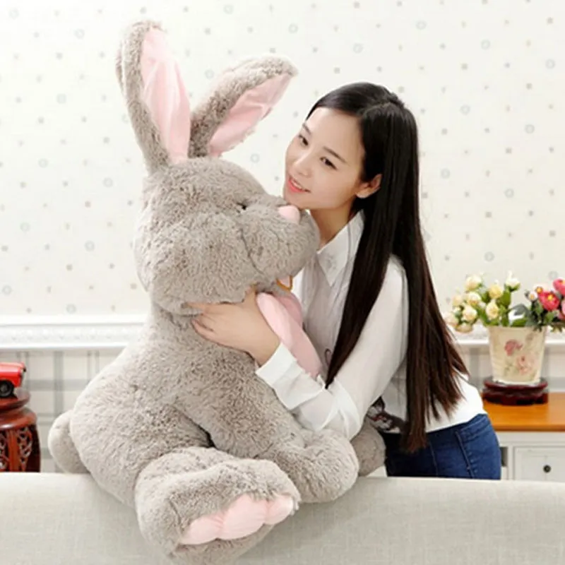Dorimytrader Lovely Giant Soft Anime Bunny Plush Toy Stuffed