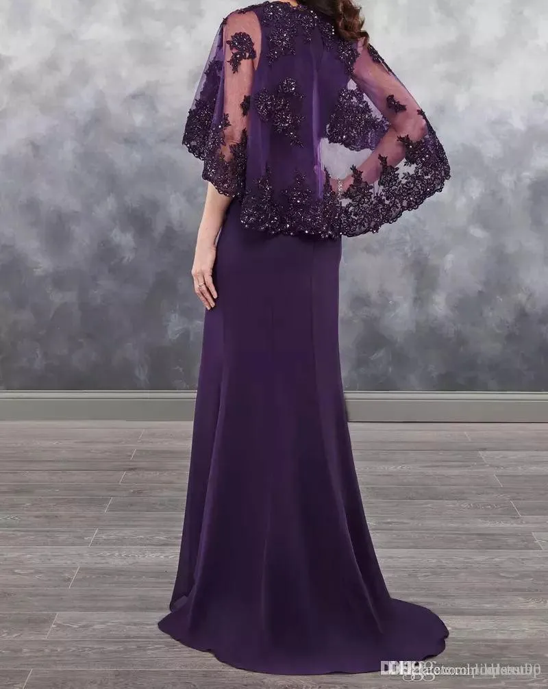 Mother of the best sale bride dresses purple color