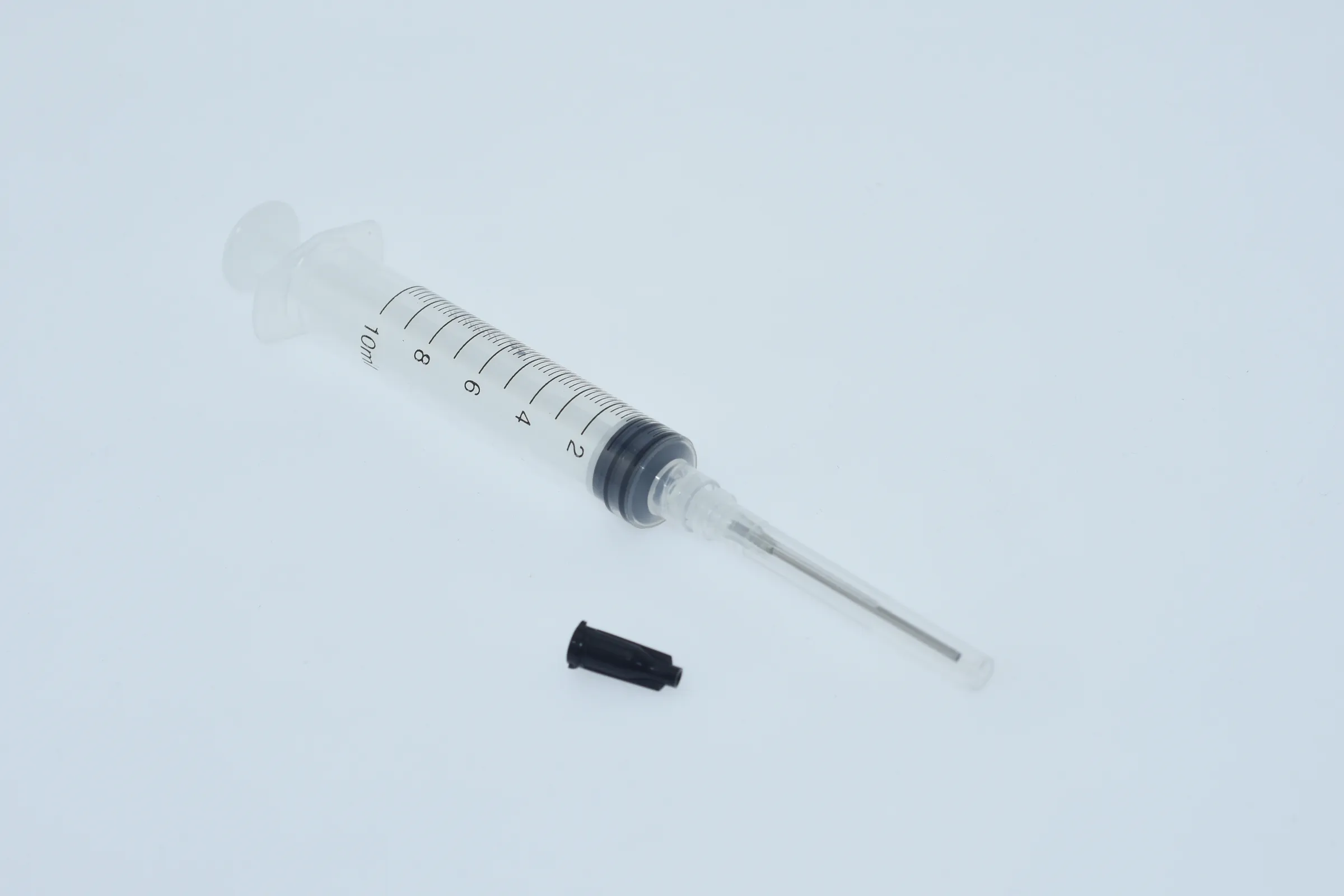 10 Sets 10ml/10cc Luer Lock Industrial Syringes with Luer Slip 16G Blunt Tip Fill Needles 1.5 Inch and Protective Cover