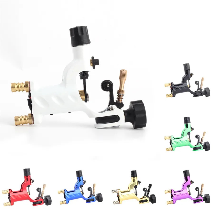 Rotary Tattoo Machine Shader & Liner 7 Colors Assorted Tatoo Motor Gun Kits Supply For Tattoo Artists RRA1200