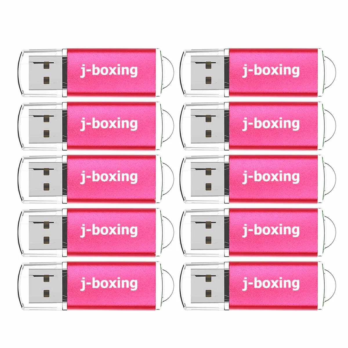 Pink Rectangle USB 2.0 Flash Drives Enough Pen Drive Thumb Memory Stick Storage 64M 128M 256M