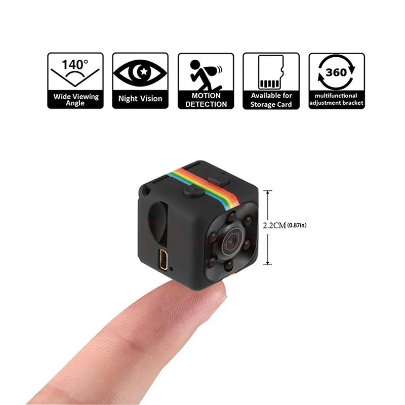 V720 Mini Camera With Night Vision, Motion Detection And Wide Angle Lens  Perfect For Sports And Surveillance SQ11 From Global_goods818, $4.12