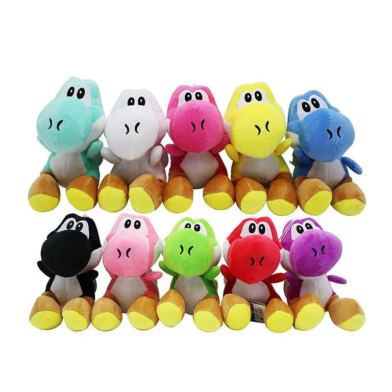 Peluche Super Mario Bros. - Yoshi, couleur au choix