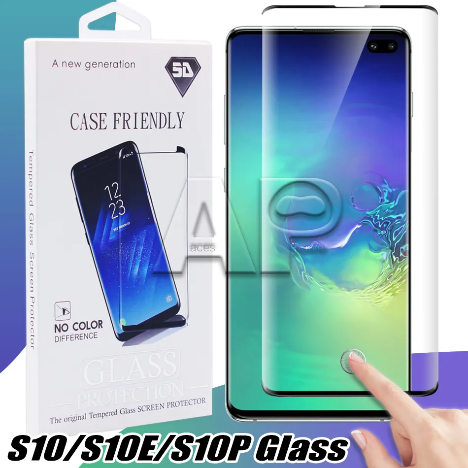 حامي الشاشة الصديق للحالة الزجاج المقسّن لـ Samsung Galaxy S23 Utral S22 S21 S20 S9 Note 20 Ultra 10 S8 Plus Mate 30 Pro 3D Curved Exerive