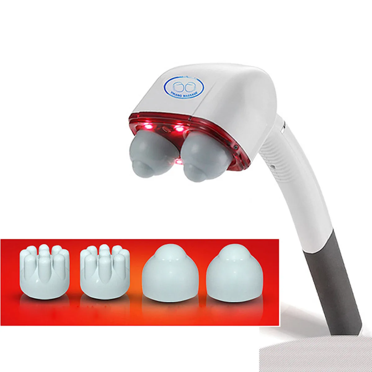 Dubbele hoofdmassagestok Taille nek Full Body Massager Infrarood elektrische Massa AU79215O