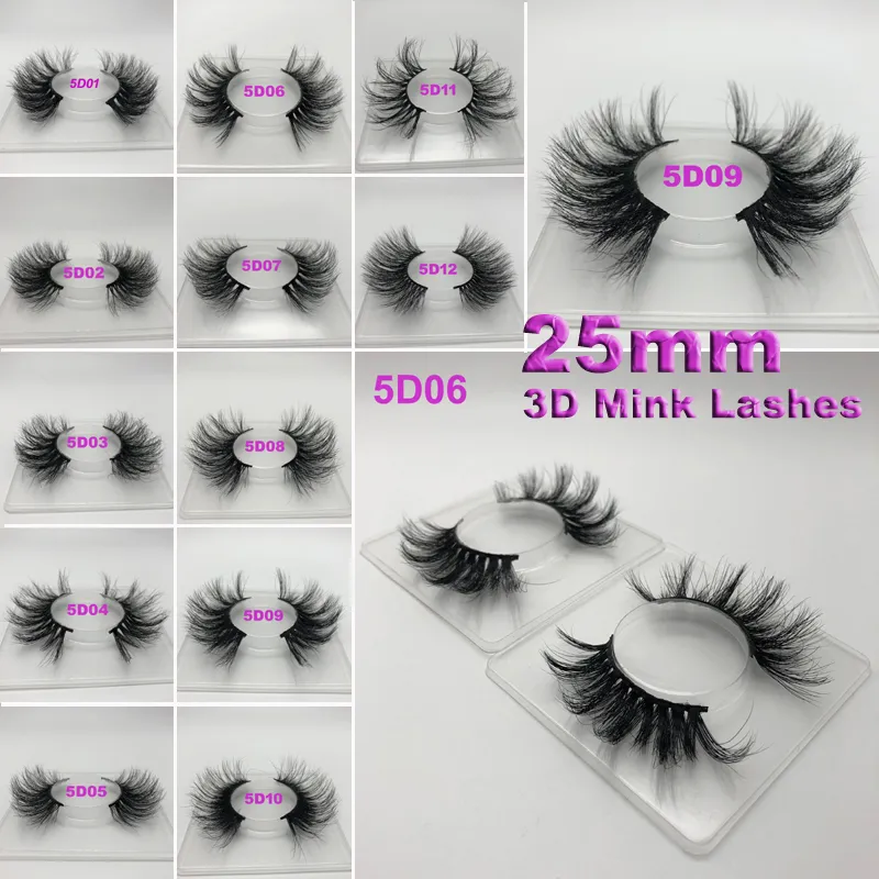 Super Long 25mm High Quality 3D Silk Protein Eyelashes Dramatic Lashes 25 mm Handmade False Eyelash Eye Makeup Maquiagem