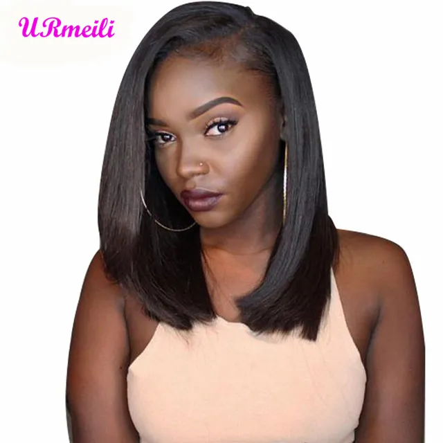 Bob Perruques Courtes Pour BlackWomen Alibaba Brésilien Vierge Cheveux Humains Lace Front Dhgate 613 Blonde Full Lace Wig