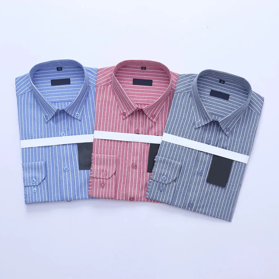 New 2019 Mens Long Sleeve Shirts Wholesale Price, Fashion Brand, Long