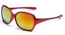 Оптово-НОВЫЕ ЖЕНЩИНЫ модные солнцезащитные очки спортивные очки LADIES очки Велоспорт Спорт Открытый солнцезащитные очки ЧЕРНЫЙ КРАСНЫЙ бесплатная доставка