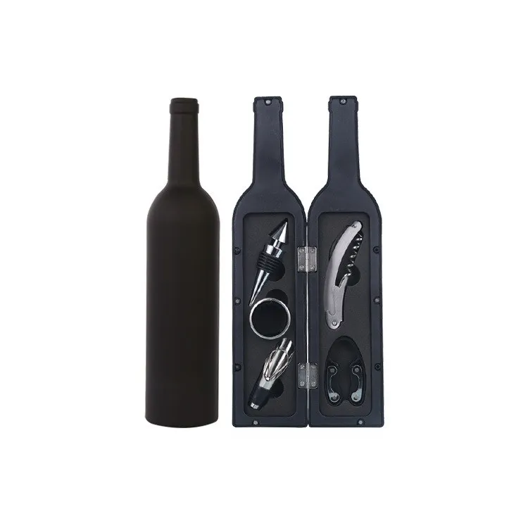 Ouvre-bouteille 5 pièces dans un ensemble vin rouge tire-bouchon vins de haute qualité accessoire cadeaux boîte 16 8fh C R