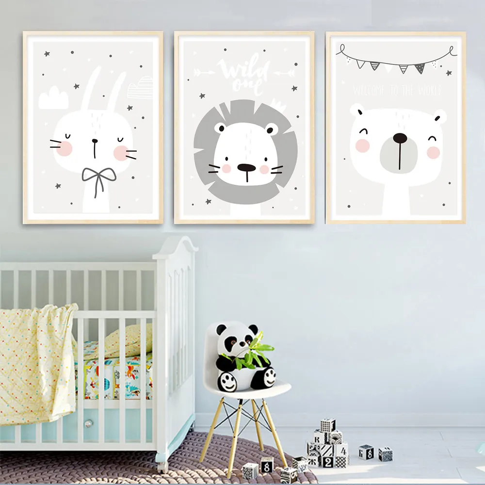Buy wholesale Animals Kids Room Posters 30x40cm - Baby Boy Girl Poster