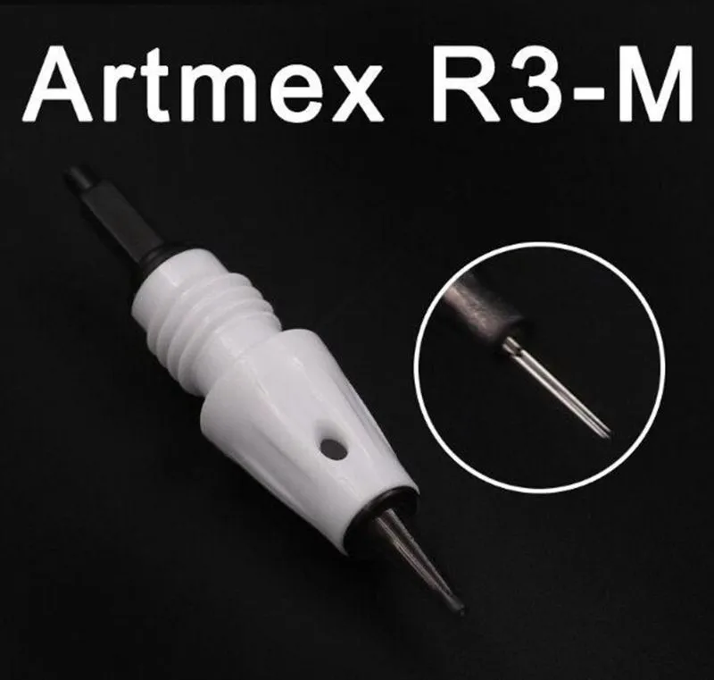 Micro Needle Cartridge Tips for Artmex V8 V6 V11 V9 permanent makeup Tattoo machine Derma pen MTS PMU Skin Care Beauty9607516