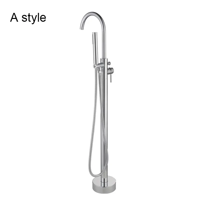 High Quality Brass Double Handle Bath Water Mixer With Hand Shower Head