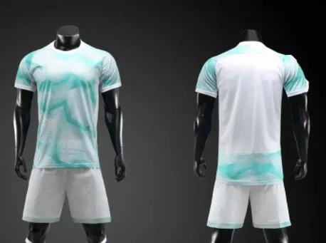 top 2019 Men's Mesh Performance Customized football Uniforms kits Sports Soccer Jersey Sets Jerseys With Shorts mens Soccer Wear custom wear