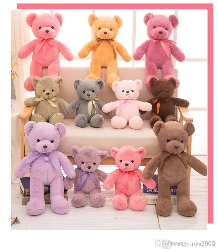 Teddyberen Baby Pluche Speelgoed Geschenken 30cm Gevulde Dieren Pluche Zachte Teddy Bear Gevulde Poppen Kinderen Kleine Teddyberen Kinderen Speelgoed