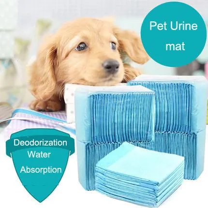 Cão de estimação Gato Fralda Super Absorvente Casa Almofadas De Treinamento para Filhotes de Cachorro Polímero Mais Rápido Seco Pet Pads Pet Saudável Pet Mats DH0315