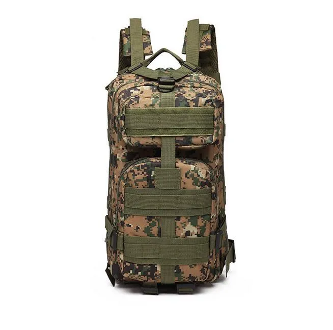 2019 multifonction extérieur camouflage sac à dos de sacs à dos de l'armée sac à dos tactique 3P alpinisme sac de camouflage sac de cheminement de voyage 1126 #