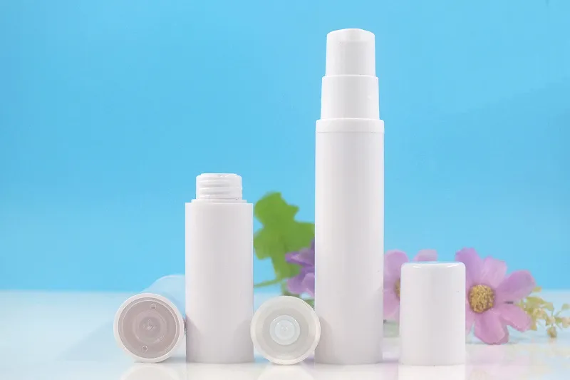 Bouteille vide en plastique transparent sans air, pompe à vide, cosmétique, maquillage, crème, Lotion, emballage d'échantillon, articles de toilette, stockage de liquides, 5ml, 10ml, 15ml