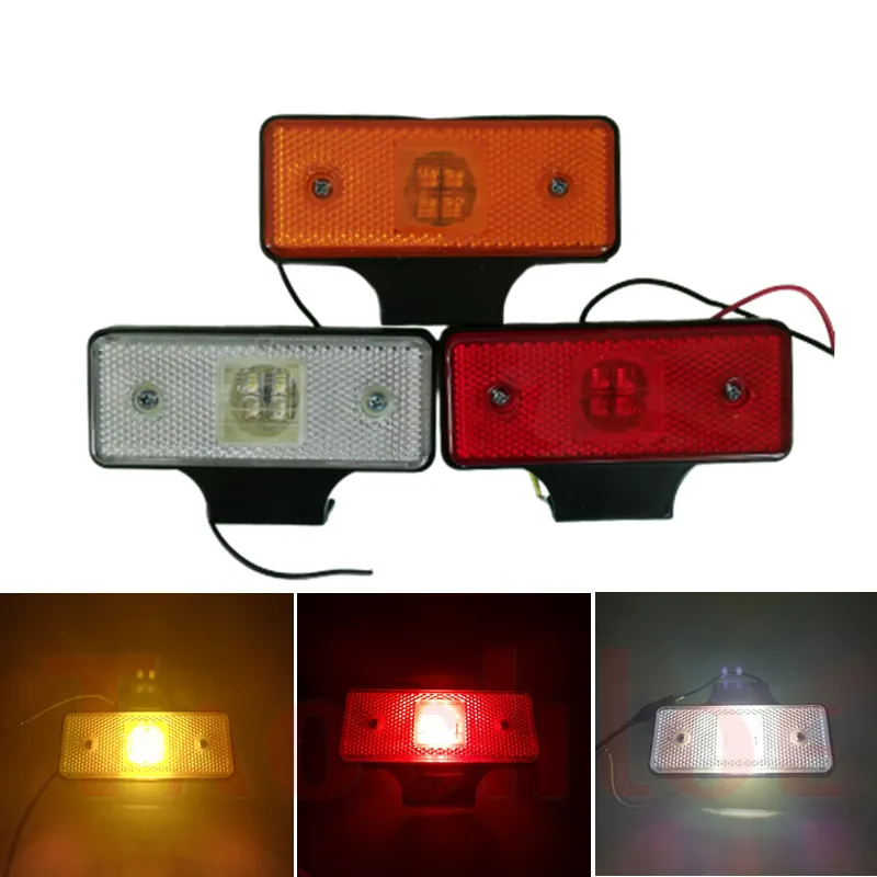 Lot de 2 feux latéraux LED pour semi-remorque