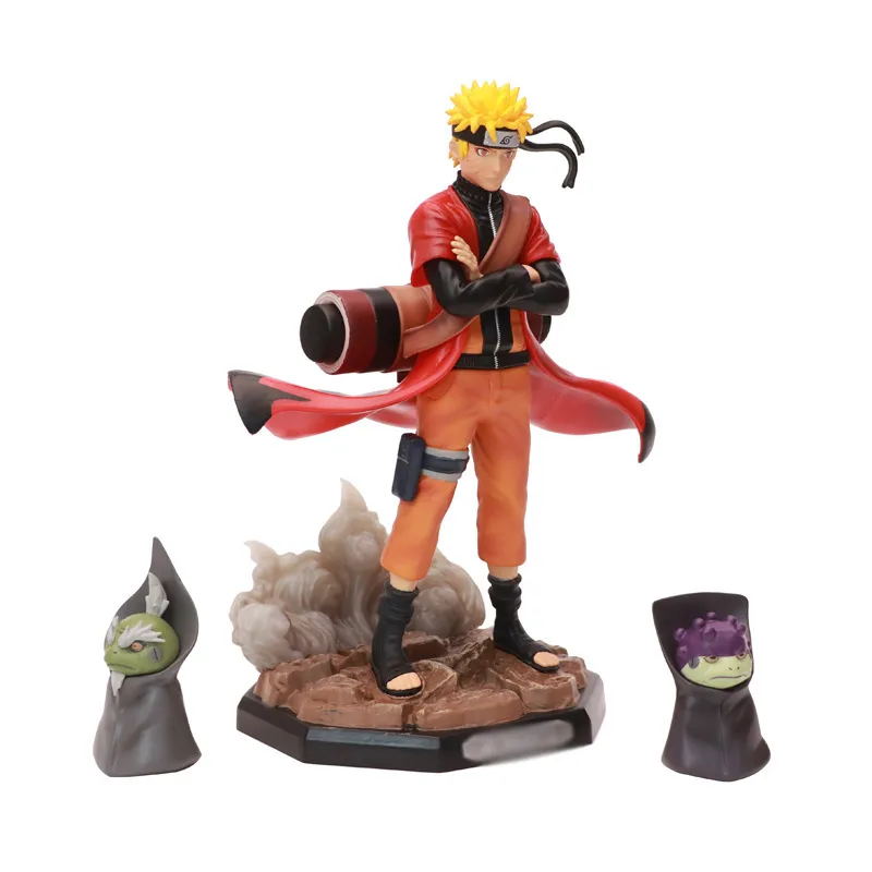 Anime japonês hokage shippuden uzumaki pvc ação figuretoy anime