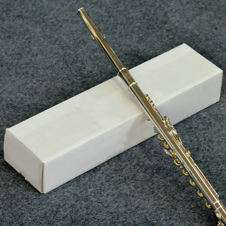 Perla FL-665 17 fori aperti c sintonizzazione flauto di alta qualità rame-nichel argento placcato corpo strumento musicale e chiave flauta con accessori per cause