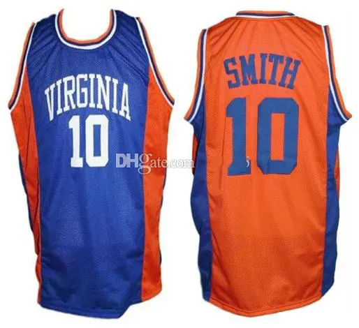 Adrian Smith Virginia Squires Retro Basketbol Jersey Erkek dikişli özel Herhangi Numarası Adı Formalar Retro 10.