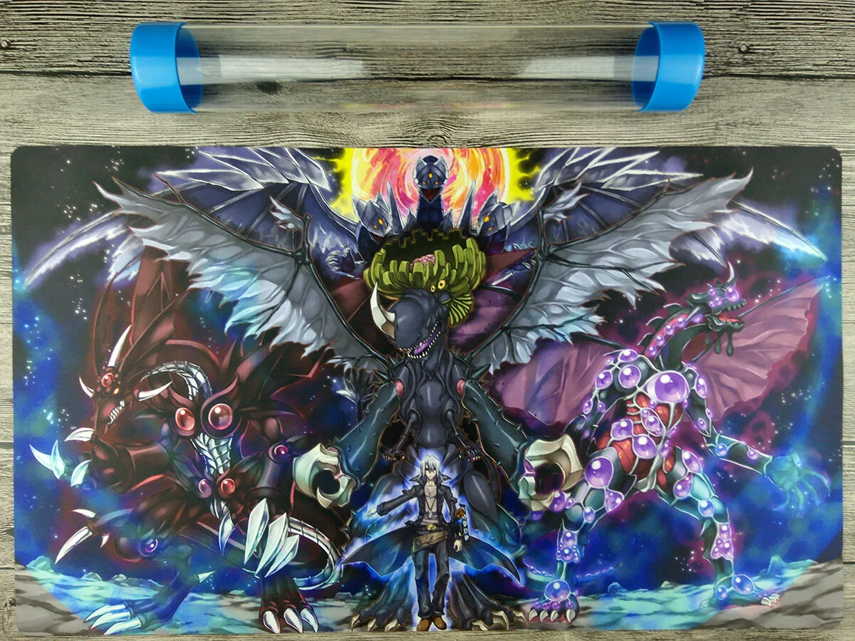 Kalin Kessler&Hundred-Eyes&Infernity Doom Dragons YuGiOh Playmat Free best  Tube from Dhgate Card Games - price 26.13