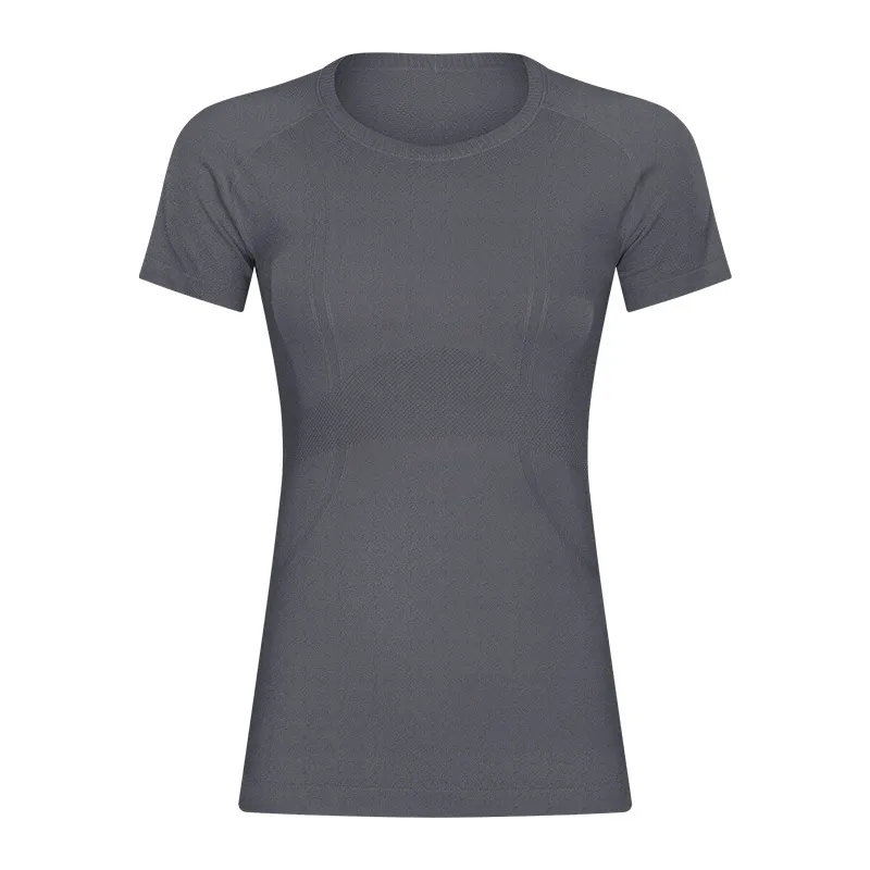 Womens Quick Drying Longline Yoga Top Slim Fit Round Neck Sports Shirt For  Running, Fitness & Outdoor Activities Breathable & Fashionable T Shirt L  2067 From Wslly104104, $13.46