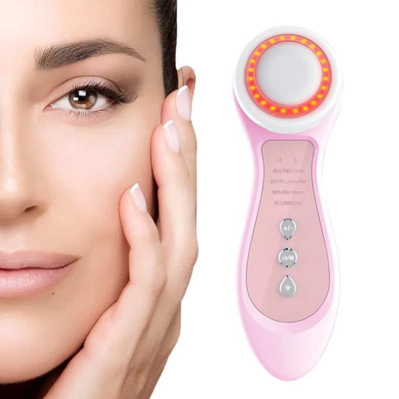 EMS Micro Current Beauty Equipment Hautverjüngung 4 Farblicht Import Instrument Peeling Maschine Hautpflege Werkzeug
