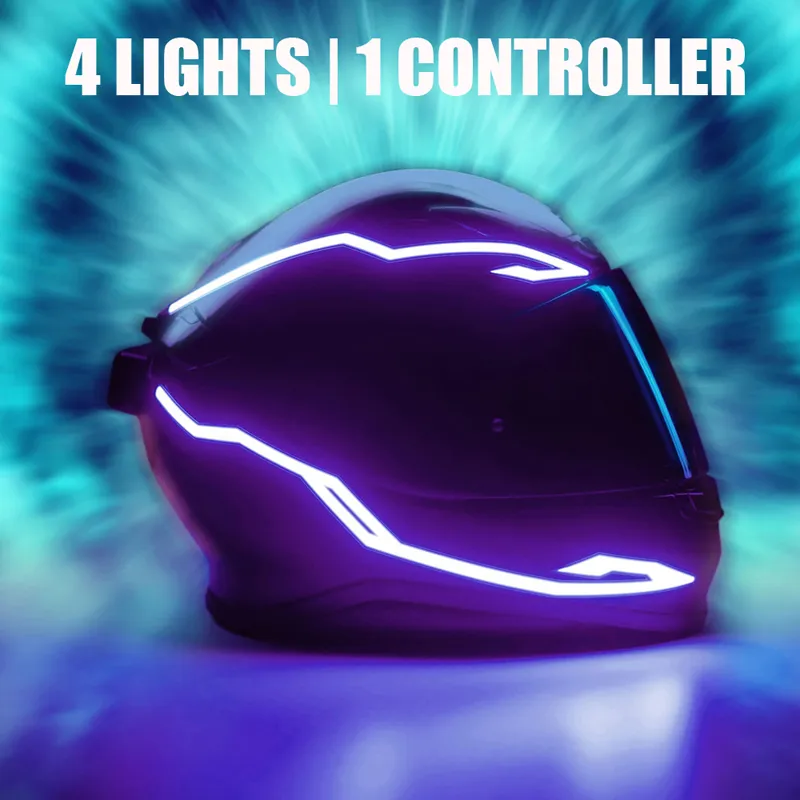 flashing led lights for motorcycle helmets VERSATTA Helmet Light, Bike Bicycle Rear Red Safety Light, Helmet Light, Warning Tail Lights, Helmet Light Night Riding with USB Chargeable Cable Small : Automotive Ride with confidence Illuminator LED Helmet Light Kit