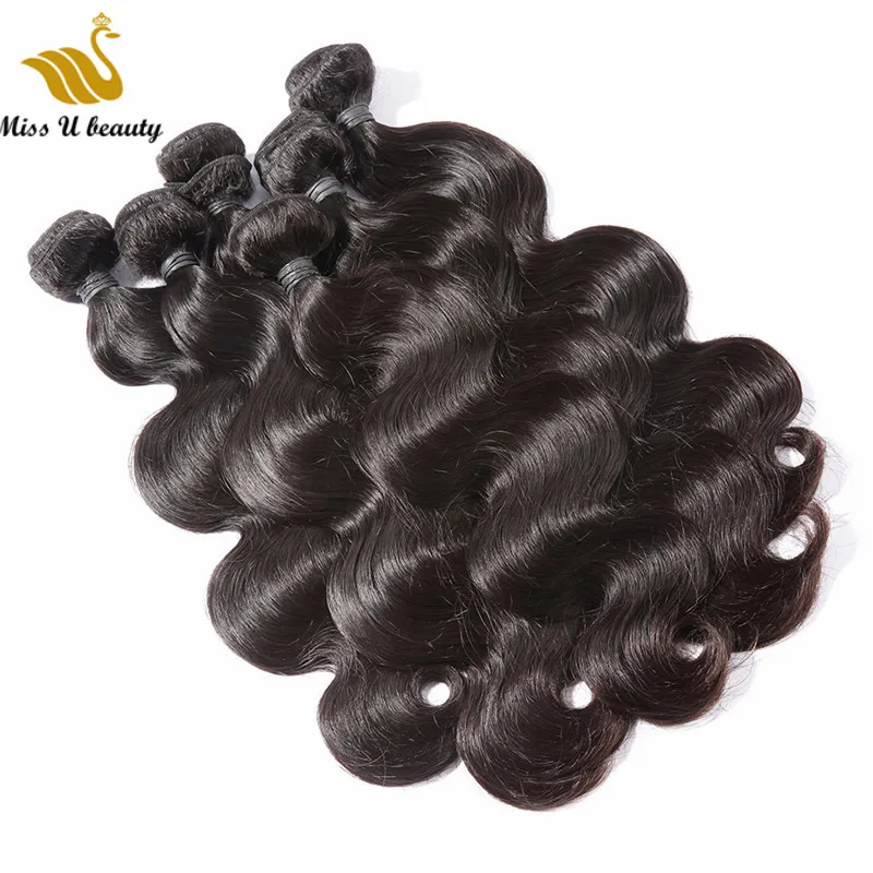 Pacotes de cabelo humano Brasil Virgem Natural Cor Reta ondulada ondulada onda de água onda solta deepwave atacado wholesale