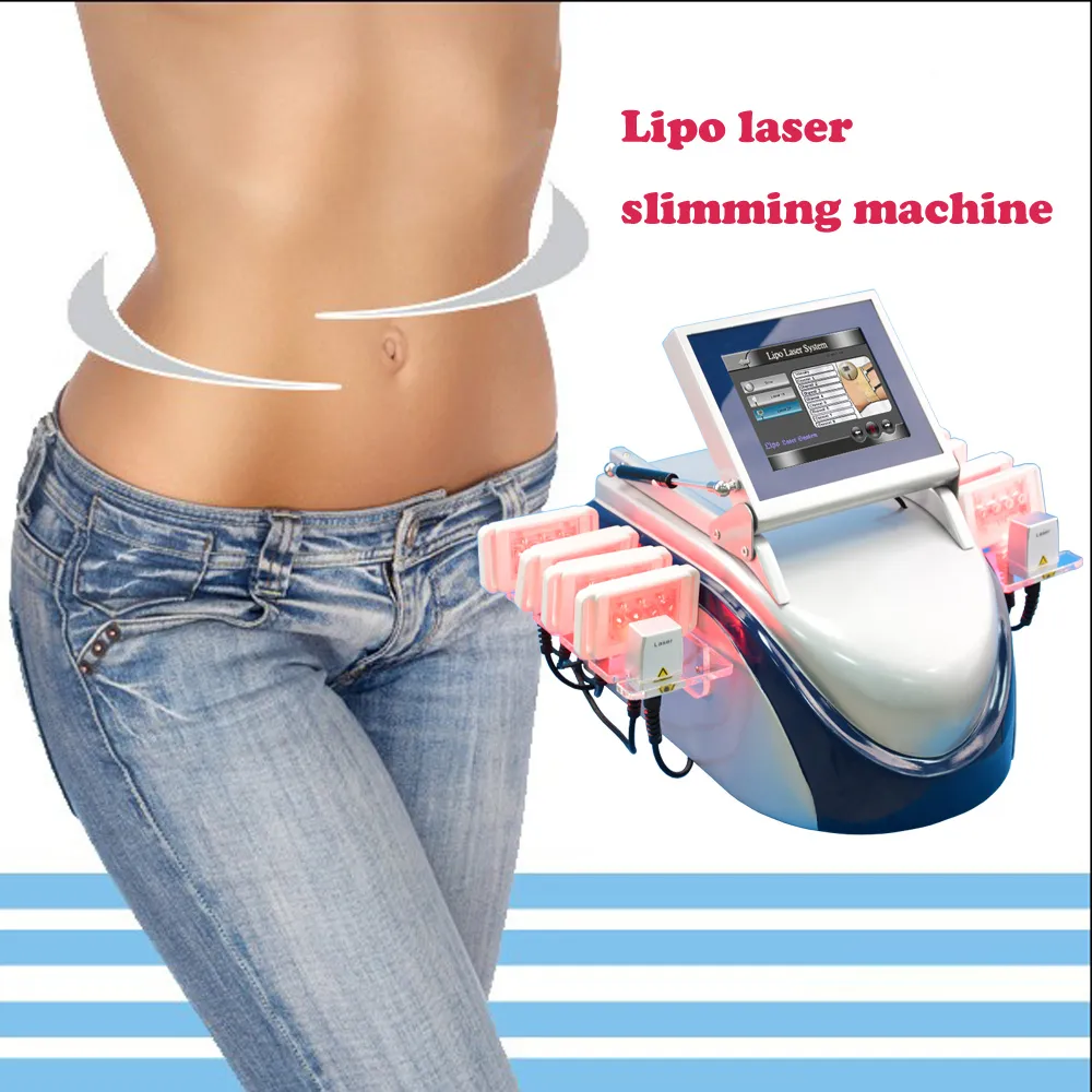 Fabrikspris !!! Smart Lipo Laser Machine Viktminskning Diod Slimming Machine 650nm Kroppsskulptur Skönhet Spa Salon Använd