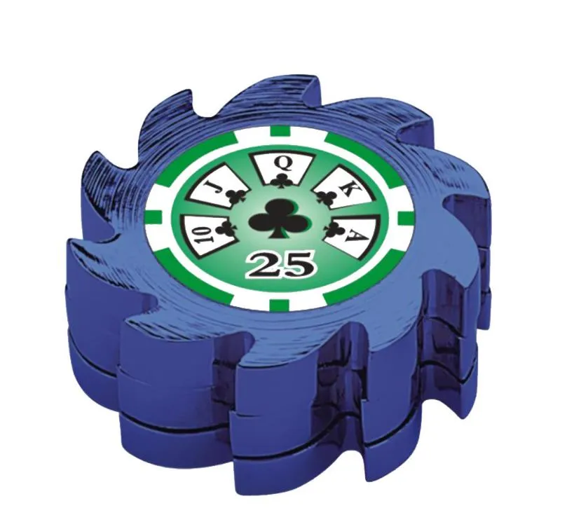 2024 Customized Solar Poker Model 56mm Two-Layer Metal Grinder