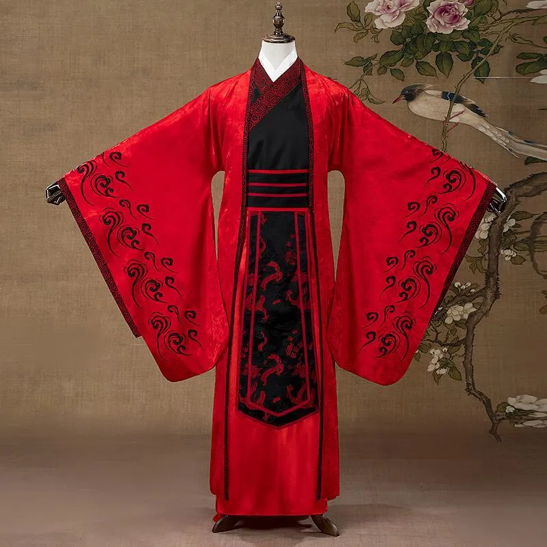 chinese dress ladies Pine forest and ferocious tiger embroidery China dress  remulia