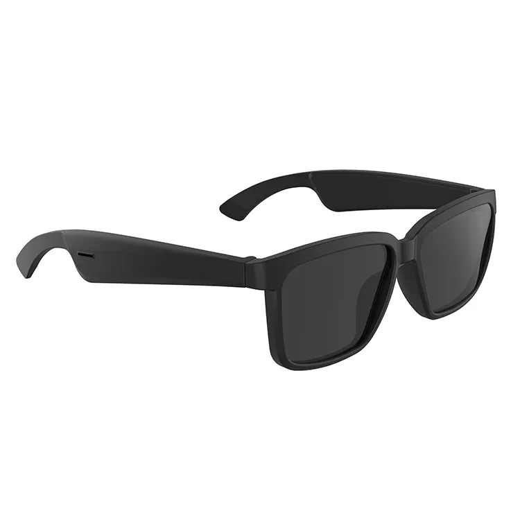 Gafas Bluetooth Estéreo Auriculares inalámbricos con micrófono Gafas de sol  polarizadas Auriculares con cancelación de ruido Negro