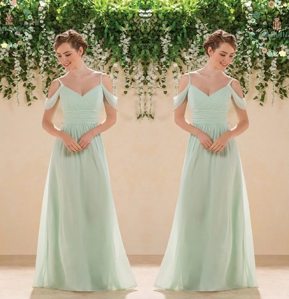 Mint Green Bridesmaid Dresses: Long Chiffon Spaghetti... From Werbowy, $80.51 | DHgate.Com Mint Green Bridesmaid Dresses: Long Chiffon Spaghetti... From Werbowy, $80.51 | DHgate.Com