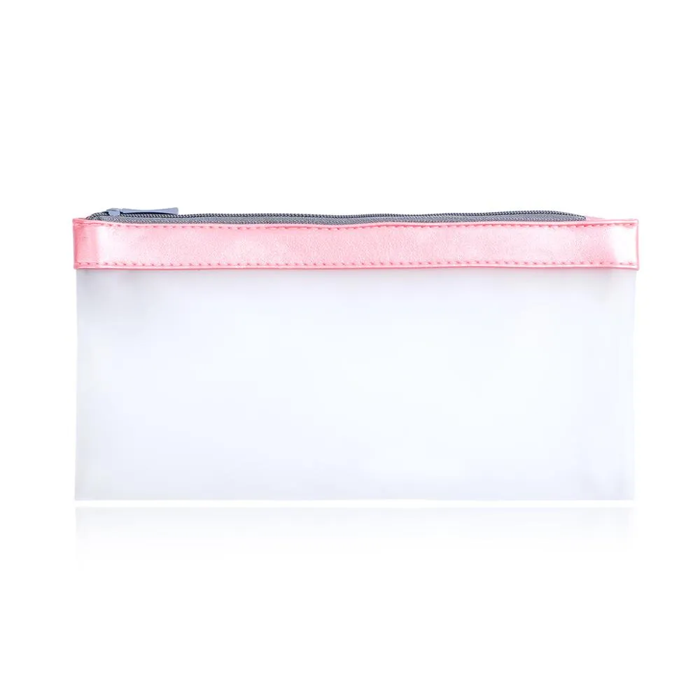 Transparent Pencil Case - Pink — Stationery Pal