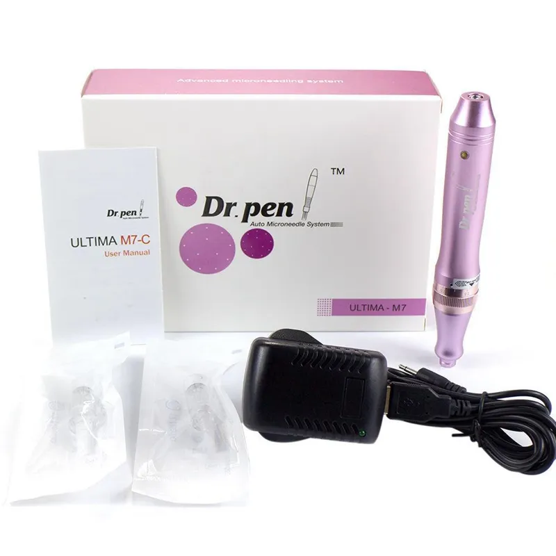 Dr. Pen Derma Pen M5-C/M7-C Auto Microneedle System Anti-aging Adjustable Needle Lengths 0.25mm-2.5mm Electric Dermapen Stamp Auto Micro Rol