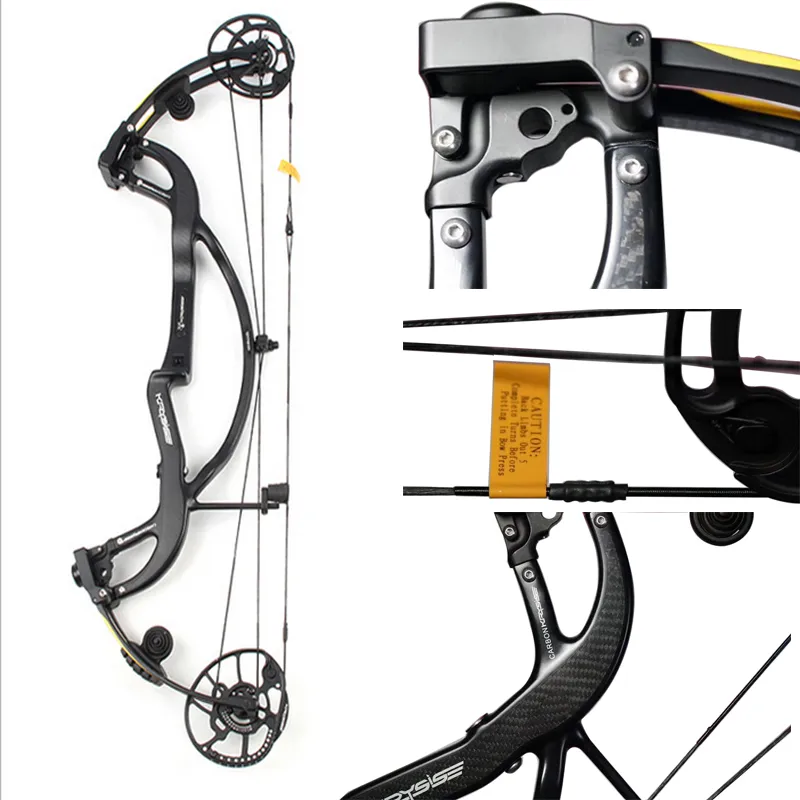 Linkboy Archery Pure Carbon Fiber Compound Bow Predator 2
