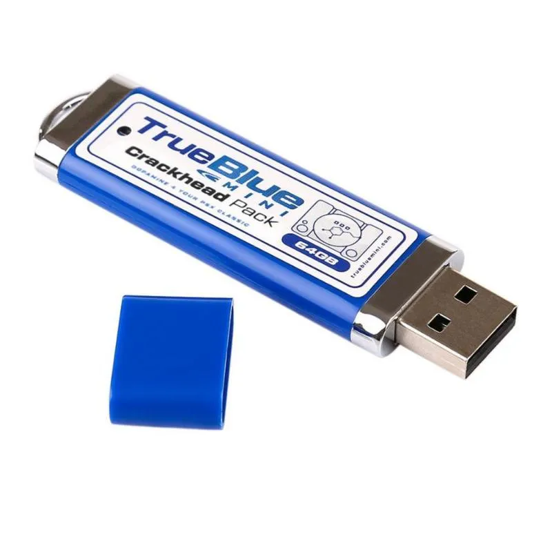 True Blue Nostalgic Host Mini Trackhead Pack 32G 64G Fight Pack PlayStation Classic Accoulds USB 2 128 DHgate