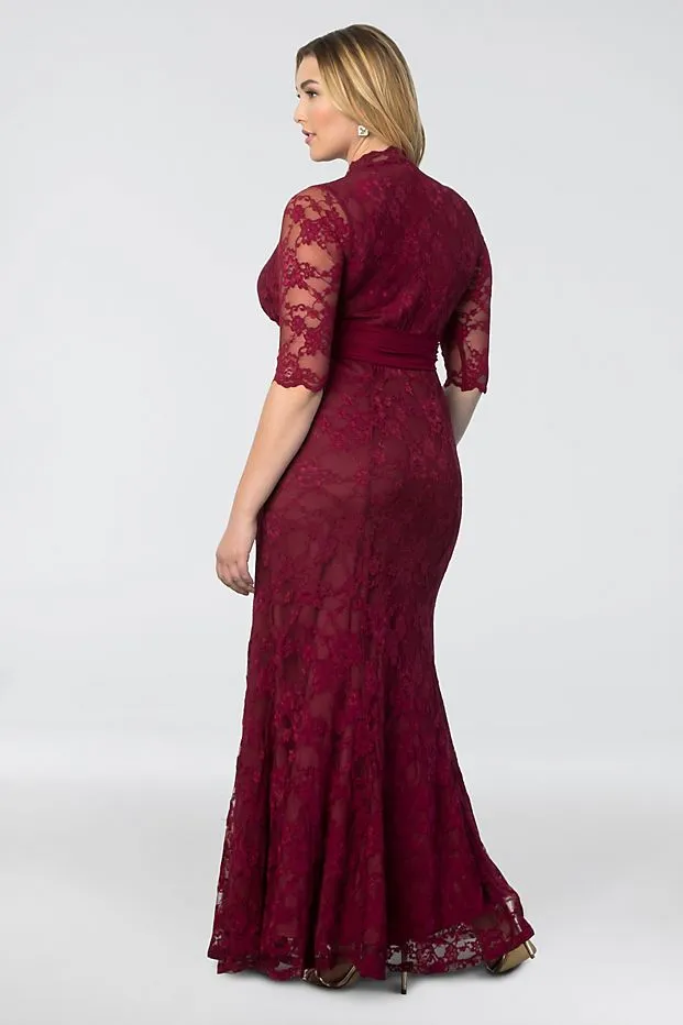 lace and flower wedding dress 3D Floral Lace Cap Sleeves Backless A-line Stunning Wedding Dresses, CW0271 main image 1