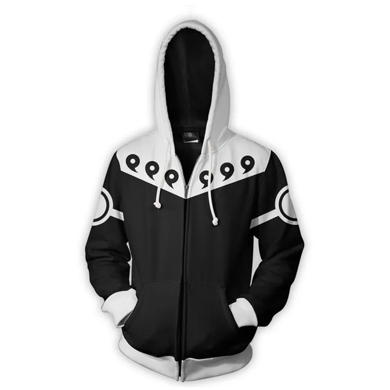 3d zip up هوديي الرجال أنيمي 3d طباعة تأثيري البلوز طويلة الأكمام هودي الشارع الشهير سستة سترة محب