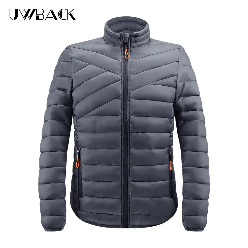 2019 Winter Jacket Men Fashion Stand Collar Male Parka Jacket Mens Solid Thick Jackets and Coats Man Winter Parkas M-3XL DA016