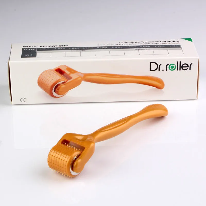 DR. Rolo de Dermapen Roller 192 Dermapen Stampen Microneedle Rolo Anti-Rugas Ferramentas de Cuidados Com A Pele Para Acne Cicatrizes de Acne ...