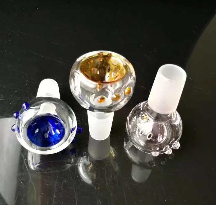 Accessoires de bangs en verre à bulles de nouilles spaghetti, Pipes à fumer en verre colorées mini-tuyaux à main multi-couleurs Meilleure pipe en verre à la cuillère