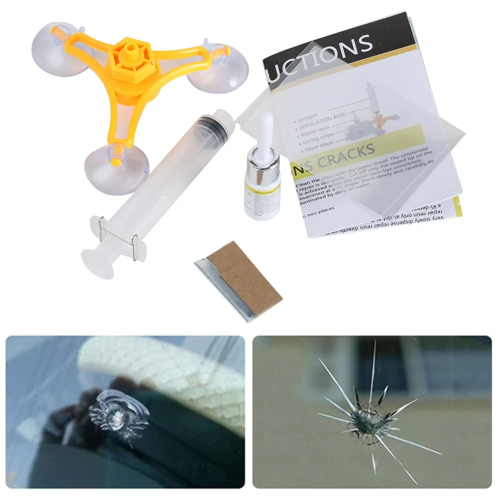 DIY Car Window Plaster Repair Kit Bunnings ZIQIAO Windscreen Glass