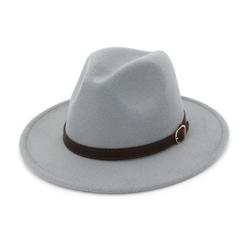 ビンテージウールフェルトFedora Hat Ladies Trilby Chapeu Feminino Hat Women Men Jazz Church Godfather Sombrero Caps